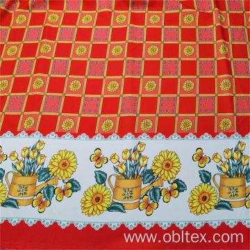 OBL-T-10 Woven Fabric 100%Polyester Minimatte Print